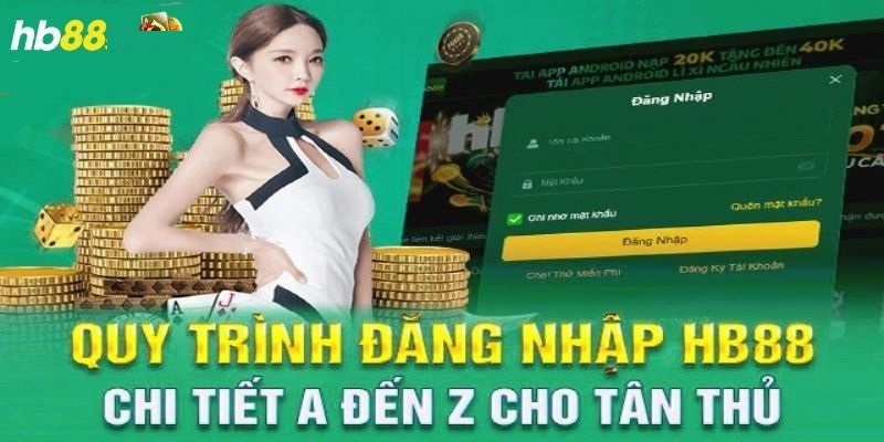 Đăng nhập HB88 là bước quan trọng