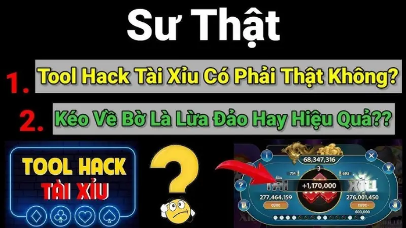 Có nên sử dụng tool hack tài xỉu không?